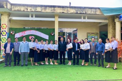 ???Sáng ngày 06/02/2025 (mùng 09 Tết ) Trường Mầm non Nghĩa Sơn vinh dự được Các đồng chí Lãnh đạo Huyện đến thăm cô và trò trong nhà trường nhân dịp đầu năm mới.  ??Đồng chí: Trần Quang Toà, tỉnh ủy viên, Bí thư huyện ủy tư nghĩa.  ??Đồng chí Nguyễn Đăng Vinh: P .Bí thư- Chủ tịch UBND huyện Tư nghĩa cùng các đồng chí đại diện các ban ngành của UBND huyện tư nghĩa.  ???Đây cũng là sự động viên và khích lệ rất lớn đến với tập thể nhà trường.  ?Thay mặt trường Mầm non Nghĩa Sơn xin chân thành cảm ơn sự quan tâm của các đồng chí lãnh đạo huyện đến một ngôi trường miền núi xa xôi của huyện Tư Nghĩa ❤️❤️❤️.??